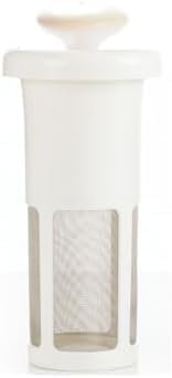 Nut Mylk Maker Nussmilchbereiter Basic, 2-teilig, Emulgierfilter für Suppen, Saucen, Vinaigrettes, Pflanzenmilch, Kaffeespezialitäten, Cocktails etc. 0,5L bis 3L in 1 Minute. QR mit Rezepten