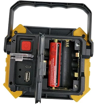 WHAMVOX Handtaschenlampe geführte Campinglaternen wiederaufladbare Campingleuchte Stromausfall-Leuchten Kolben Taschenlampe Arbeitstaschenlampe Arbeitslampe Campinglicht LED Scheinwerfer
