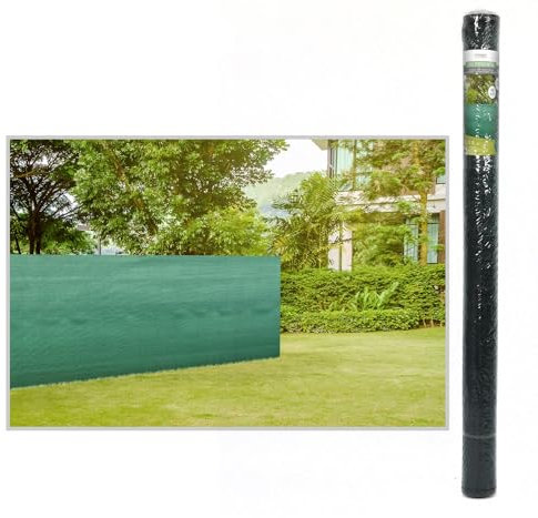 Annastore Zaunblende 100 x 300 cm Sichtschutz Zaun aus 200g/m² HDPE Tennisblende - Schattiernetz - Verdunklungsnetz wetterfest - Sichtschutz für Balkon und Terrasse - Windschutz