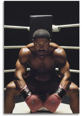 KIUYGPPJ Creed 3 Filmposter, 5 Poster, dekoratives Gemälde, Leinwand, Wandposter und Kunstdruck, moderne Familienschlafzimmer-Dekoration, Poster, 30 x 45 cm