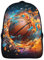 FJLZSHNB Basketball Rucksack Mädchen TeenagerSchulrucksack Schultasche Junge Mädchen Rucksäcke Schulranzen Teenager Tagesrucksack Kinderrucksäcke 40x28x16cm