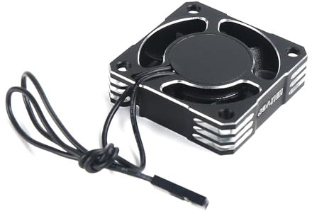 iBlivers RC Car 40mm Motor Cooling Fan Heatsink 16000RPM Brushless ESC Cooling Fan with XH Connect for RC Car 1/8 1/10