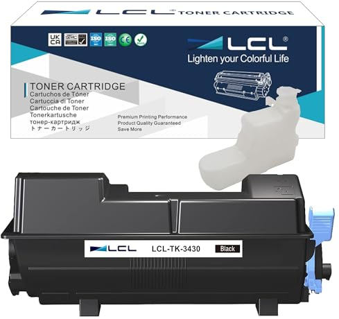 LCL Kompatibel Tonerkartusche TK3430 TK-3430 25000 Pages kompatibel für Kyocera ECOSYS MA5500IFX PA5500X (1Schwarz)