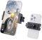 Mechrig Aluminum Phone Holder with 1 Ball Head, 360°Rotation - Compatible with RAM Mounts & Double Socket Arm, Motorcycle Bike Motorcycle Phone Stand Fit for 4.7-8.5 Phones, One-Hand Release,JC001