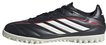 adidas Unisex Kinder Copa Pure Iv Club Turf Football Kids Shoes, Core Black/FTWR White/Lucid Red, 29 EU
