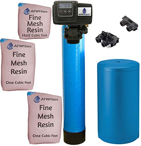 IRON Pro 2 - Combinación de filtro descalcificador y desferrizador de agua, con válvula de control digital Fleck 5600SXT, para toda la casa