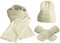 FEOYA Damen Stricken Mütze Schal Handschuh Set Wolle Dicke Beanie Schlauchschal für Herbst Winter