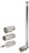 Superbat FM UKW Radio Antenne 51cm 6 Abschnitte Teleskopantenne Ersatz 75 Ohm Unbal F-Typ Stecker mit Yamaha Denon Onkyo Pioneer Musiksystem Bluetooth-Stereo-Innenempfänger Audio-Radio-AV-Empfänger