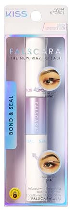 Kiss Falscara Wimper - Bond & Seal, Transparent