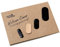 Pack & Smooch Webcam Abdeckung | Extra flach | Kamera Cover für iPad, MacBook, iMac | Pflanzlich gegerbtes Leder und Vakuumfolie |Made in Germany 4er-Set | Farbe in Schwarz und Weiß