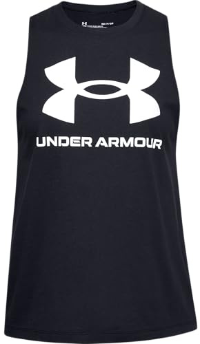Under Armour Damen Ua W Live Sportstyle Tank atmungsaktives Tank Top, schnell trocknendes Funktionsshirt (1er Pack)