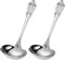 Mafier 2 Piece Soup Spoon Small Sauce Serving Ladle Stainless Steel Gravy Soup Home Kitchen Ladle Christma Housewarming Gift