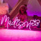 Neon Schild Personalisiert, Dimmable Personalisiert Leuchtschilder für Wanddekoration, Benutzerdefinierte Neonschilder Lichtzeichen für Schlafzimmer Hochzeit Geburtstag Party Geschenk, 1-Zeile Text