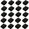 TUKEVA 20 PCS Gartenstühle Schutzkappen Stuhlbeinkappen Kunststoff Stuhlbeine Schutzkappen Stuhlbeinkappen für Hartholzböden Laminatboden für Gartenstühle Klappsessel 40x20mm