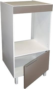 Colonna forno in truciolare nobilitato bianco h 96cm x l 60cm x p 56cm