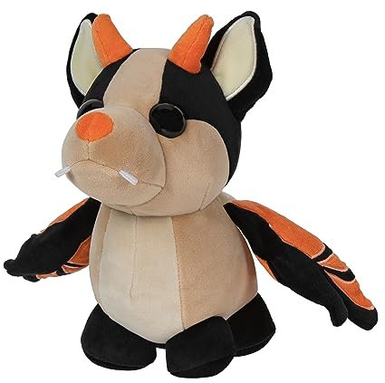 Adopt Me! Collector Plush - Bat Dragon - Series 2 - Legendary in-Game Stylization Plush - Exclusive Virtual Item Code Included - Toys for Kids Featuring Your Favorite Pet, Ages 6+