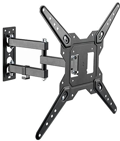 Mitchell & Brown JB-43-55FM Full Motion TV Bracket, 43-55, Free Tilt Design, Stainless Steel