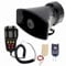 YIYIDA Auto Hupe Warnalarm Car Horn 130db Hupe Air Horn Notfall Sound Verstärker Auto Sirene mit Mikrofon PA Lautsprecher System 7 Tone Megafon LKW Hupe für 12V Auto LKW Boot etc