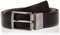 Timberland Herren Wendbar Gürtel, Dunkelbraun, X-Large
