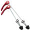 ZCYKJ Wheel Hub Front and Rear Skewers Quick Release Clip Bolt Lever Bike Quick Release Axle Bicycle Wheel Hub Front and Rear Skewers Clip Bolt Lever for Road Mountain Bicycle MTB
