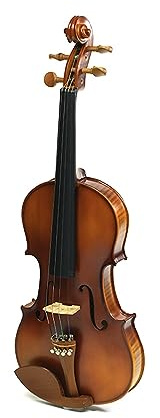 Anfänger Geige Violine 4/4-1/4 Volle Größe Fichte Panel Akustische Violine Ahorn Student Lernen Saiten Instrument Geige Mit Teile (Color : 4-4)