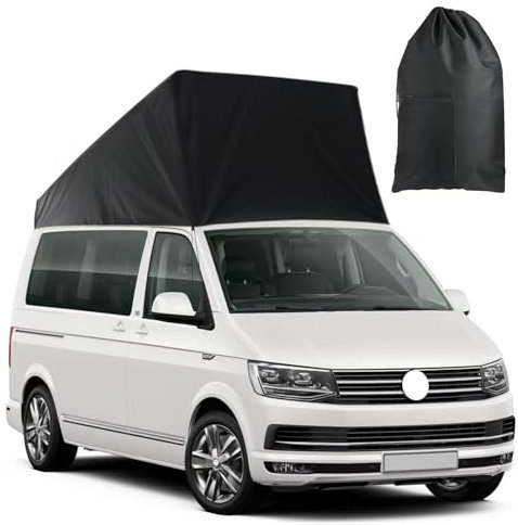 Protection du Toit Relevable Remplacement pour VW California T5 T6, Tente de Toit de Camping Car avec Protection Contre Les Intempéries pour Toit Escamotable, Ne Convient Pas Aux Toitures Rénovées