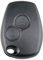 Car Key Fob Case Replacement Fits for Renault Clio Kangoo Megane Laguna Modus Dacia Twingo,2 Buttons Auto Remote Key Cover(No Blade)