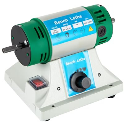 Poliertisch, Poliermaschine für Schmuck, Polishing Machine, Tischpolierer 320W, Variabel Einstellbar, für Holz Metall Jade