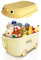 Froppi 70L Toy Box | Toy Storage with Lid | Kids Storage on Wheels | XL Size | Yellow | L64 W42 H36 cm