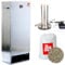 ITA Räucherofen 7003 - Smoker Set mit Rauchgenerator - XL Räucherschrank mit Thermometer - Legierter Stahl - EU Qualität, Direkt vom Hersteller - 111 cm mit 4 Etagen