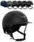 RL24 - Reithelm IRHOlania Deluxe von Imperial Riding | Reitkappe Kinder, Damen & Herren | mit großem Visor & optimalem Belüftungssystem | Helm zum Reiten | Reiterhelm in Schwarz | Größe S
