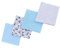 ULDIGI 2 Packungen DIY Tuch Blaue Steppdecke Patchworkstoff Patchwork-Steppstoff Kinder bastelset basteln für Kinder flickenteppich Stoffzubehör selber Machen Baumwolltuch selber Machen