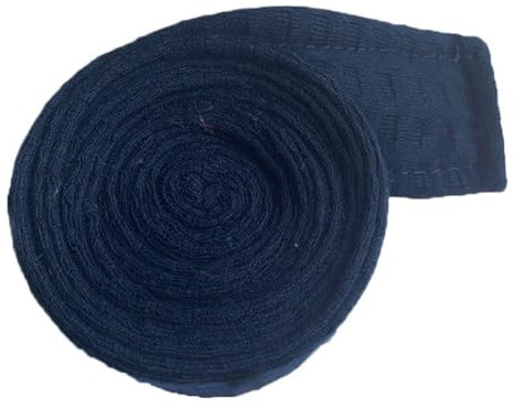 DAJEZTOOL Dressing Gown Cord Bath Robe Belt Replacement Thin Waffle Waistband, Lanyard Length 1.7m-2m (Navy Blue)