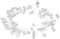 M METERXITY 79 Inch Crystal Diamond Wire Garland Acrylic Crystal Garlands Bead Tree Garland String Branch for DIY Crafts/Bouquet/Christmas/Wedding/Home/Party [Clear, White]