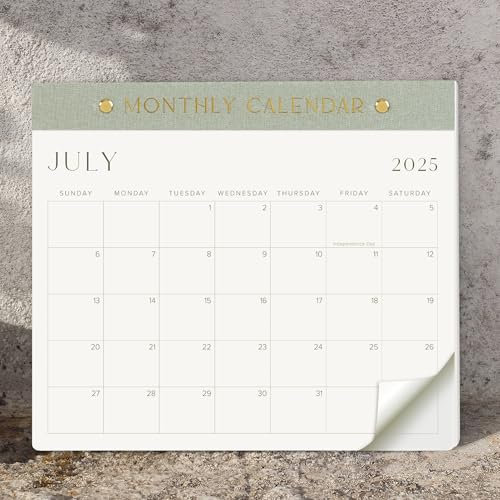Beautiful 2025-2026 Magnetic Fridge Calendar - Runs From July 2025 Until December 2026 - The Perfect Monthly Refrigerator Calendar for Easy Organizing