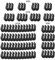RKJRTK 16PCS PC Power Supply Connector 4/6/8/24 Pin Cables Manager For GPU Motherboard Cord Clamp Clip