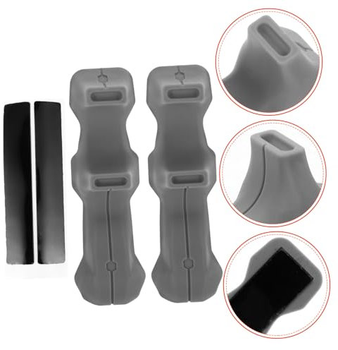 SKISUNO 1par Mango Silicona Ergonómico Para Tabletas Agarre Reutilizable y Antideslizante Accesorios De Portátiles Para Mayor Comodidad y Precisión