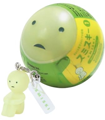 Smiski Strap Accessory - Series 1, Glow in The Dark Charm Accessory (1) Assorted Sealed Blind Box Original Mini Figure