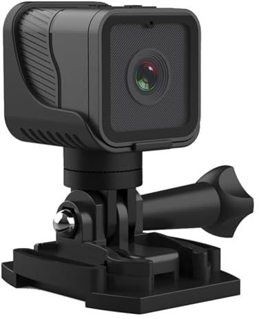 Jooehyer 1Set Sport Camera 12M Wireless Wifi Ultra Smart HD Outdoor Sport Camera 4K Sports DV Black