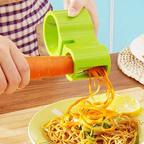 Lpitoy Spiralizer Spiralschneider Zucchini Nudel Pasta Spaghetti Spiralen Maker Cutter Peeler