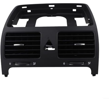 Gdfnmogo Panel de salida de aire central para salpicadero de coche, cubierta de ventilación para Golf MK5 2004-2009 y para Jetta MK5 2006-2011 OEM 1K0819728F para un rendimiento fiable