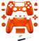Carcasa completa de repuesto con botones para mando inalámbrico Sony Playstation 4 Dualshock 4 PS4 Slim Pro, color naranja