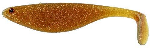 Westin ShadTeez Gummifische, Länge:16cm, Farbe:Motoroil Goldfarben