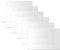 Transparenter Tischset Platzset 6er Set Eckig 28 x 45 cm Transparent