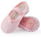 Ballet Shoes Leather Ballet Flats Full Sole Dance Slippers for Girls Toddlers Women Pink 11.5 UK Child=30