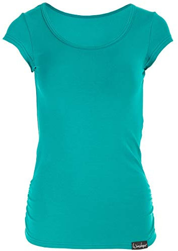 WINSHAPE Damen Wtr4 Kurzarmshirt, Ocean-green, L EU