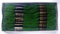 Dunkelgrün – DESI HAWKER – Set aus Baumwolle, 6-lagig, Garnknäuel, Kreuzstich, Sticktwist, dunkelgrün, Set of 25 Skeins