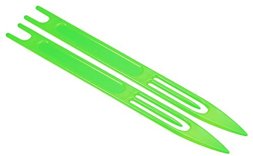 PATIKIL Netting Needle Shuttles 10#, 2 Pack Plastic Fishing Net Repair Tool, Green