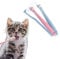 YMPEKA 3Pack Small Dog Toothbrush Cat Tooth Brush Brushing Kit Cat Dental Care,Deep Clean Acne Chin Treatment Suction Cup 360 Degree Silicone pet Toothbrush, for Cats Dogs