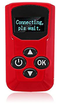 LORIER 12V/24V LCD Display Thermostat Monitor Switch+Remote Controller Accessories For 5kw/8kw Car Heater Car Parking Diesel Heater Heater parts and accessories (Color : Red Remote)